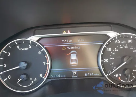 2019 Nissan Altima 2.5 Sr from USA, damaged, VIN 1N4BL4CV3KN307799